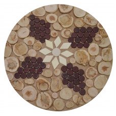 Підставка під гаряче КМ 20*20 см велика Круг Декор 