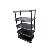 Полка для обуви R-plastic 5-ярусная Черная