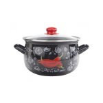 Каструля Gusto Перчинка 2,1 л GT-T-116-P - Білий Перламутр