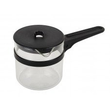 Турка під кавоварку Вг-Мікс скляна висока з кришкою 