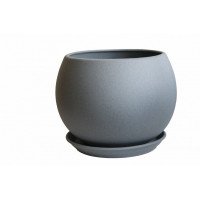 Горщик керамічний Оріана Крихта Куля 0,4 л