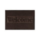 Килимок придверний без кромки Eco Fabric Welkome 40*60 см Коричневий 4060-016