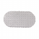Килимок для душової Eco Fabric Камінці 68х34см Прозоро-білий 6634-001