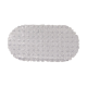 Килимок для душової Eco Fabric Камінці 68х34см Прозоро-білий 6634-001