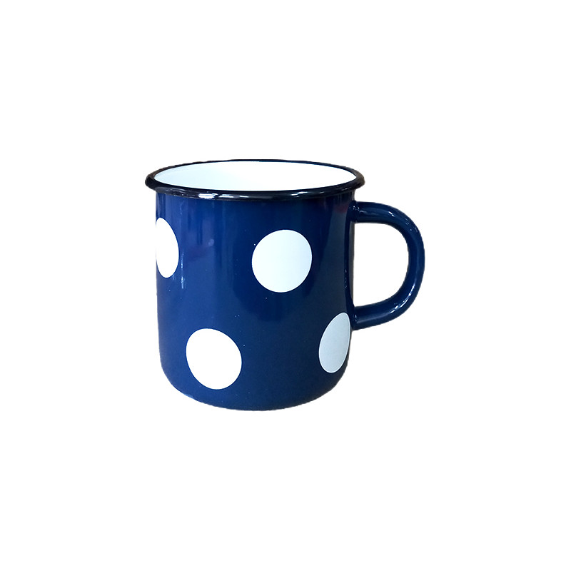 Кружка Idilia 1 л 0107/4 Білий горох Синій 40022 - Фісташковий