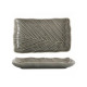 Блюдо прямокутне Limited Edition Leaf Grey B010787