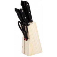Набор ножей на деревянной подставке Empire 7 пр ЭМ-3117