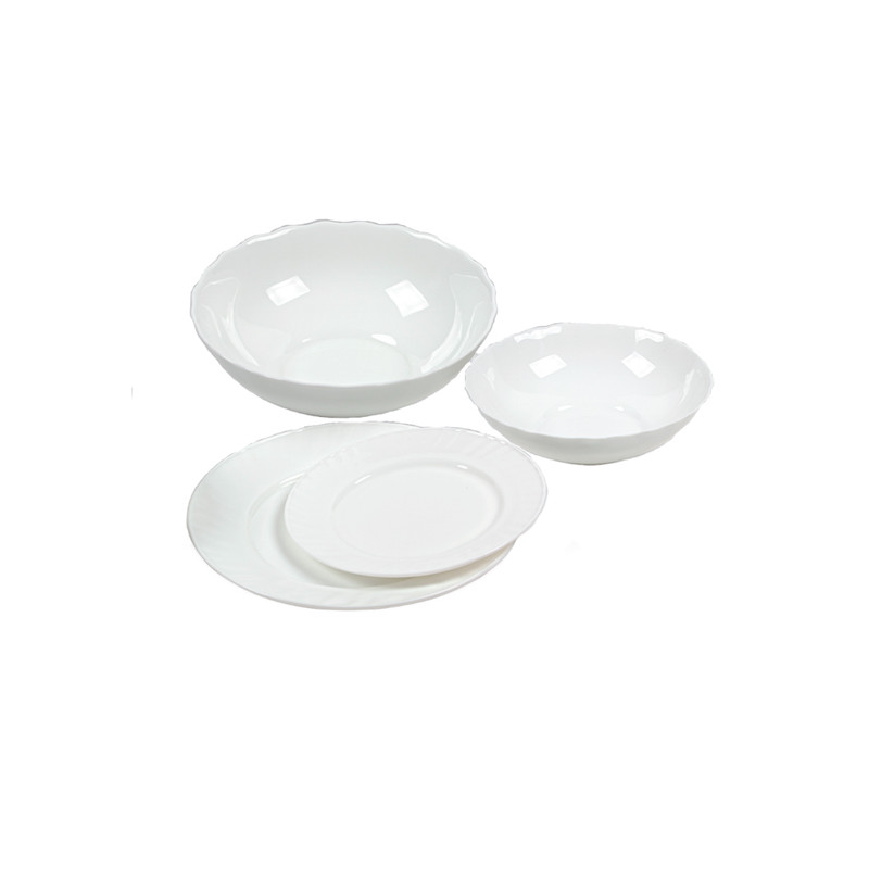 Набір посуду Vittora 19 пр Blanco VT-419W - Аметист