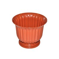 Горщик для квітів ММ-Пласт Лілея 17 см з підставкою Lil17