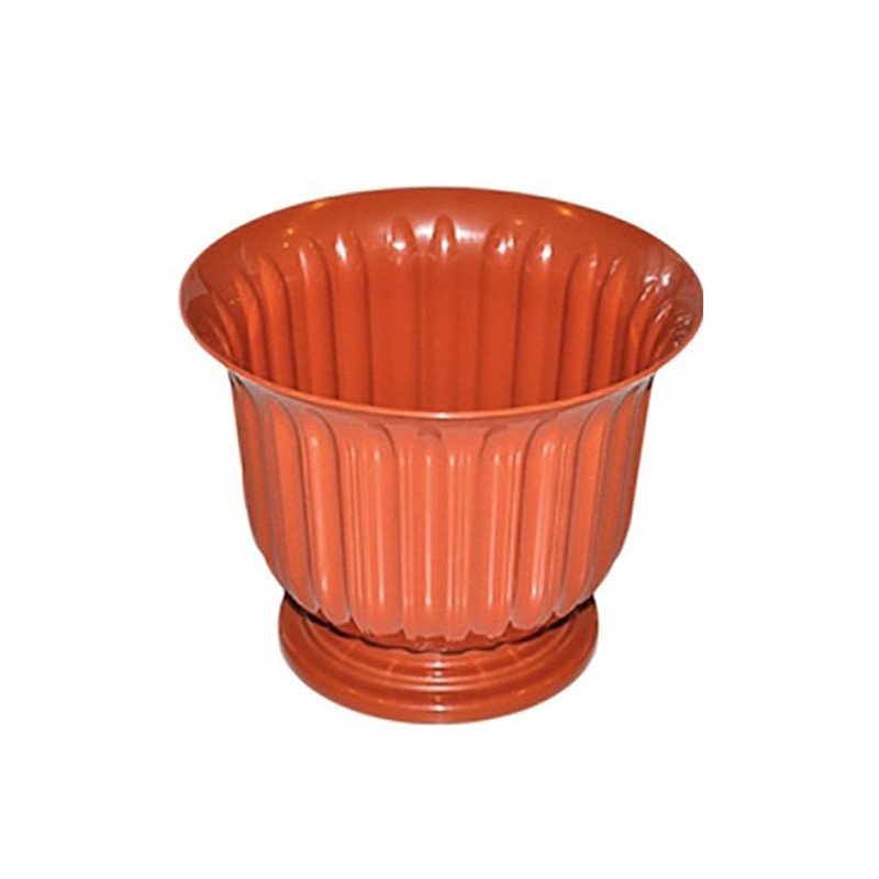 Горщик для квітів ММ-Пласт Лілея 17 см з підставкою Lil17