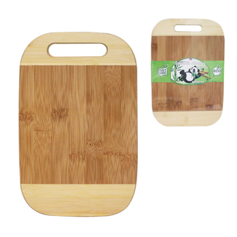 Дошка обробна з отвором SNT 25*15 см 8862 - Сірий металік