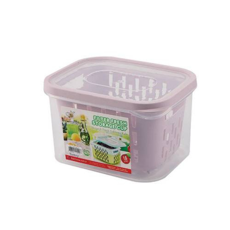 Контейнер + друшляк Akay 1,6 л Storage Box AK-511