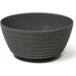 Горщик для квітів миса Ламела Джерсі 24 см 787 - Жовтий Прозорий