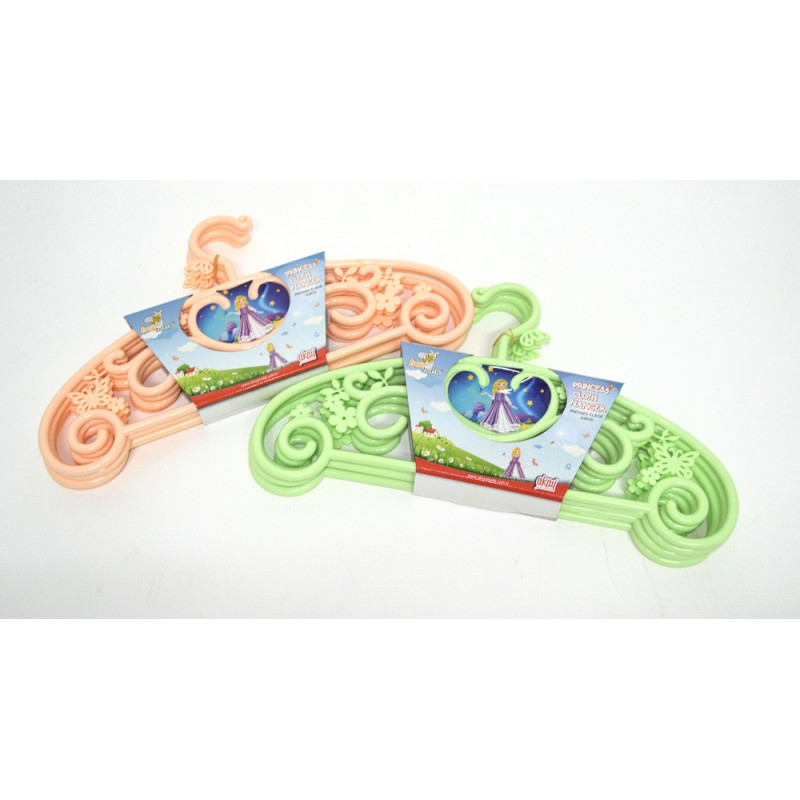 Набір плічок для дитячого одягу Akay Принцеса 4 шт AK-433