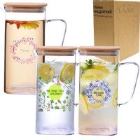 Кувшин з бамбуковою кришкою SNT 1,7 л 9030-1