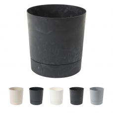 Горщик для квітів Ламела Аура Recycled 35 см 128