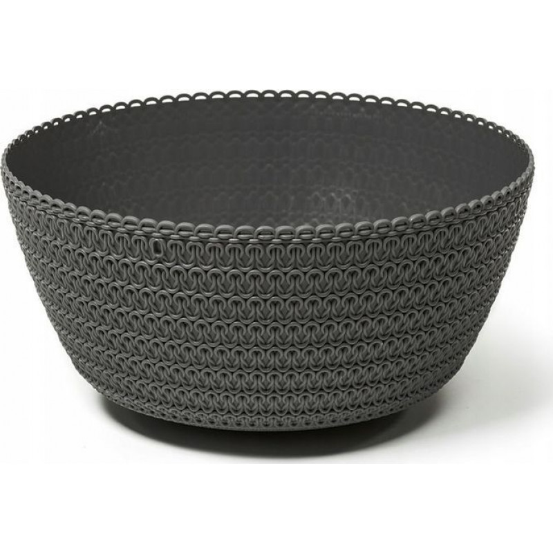 Горщик для квітів миса Ламела Джерсі 24 см 787 - Жовтий Прозорий