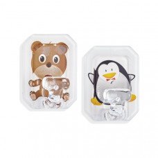 Набір гачків на липучці Bager Animals Mix 2 шт BG-206