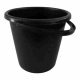 Відро господарське Plastics Craft 10 л Чорне ПГ-1001/1