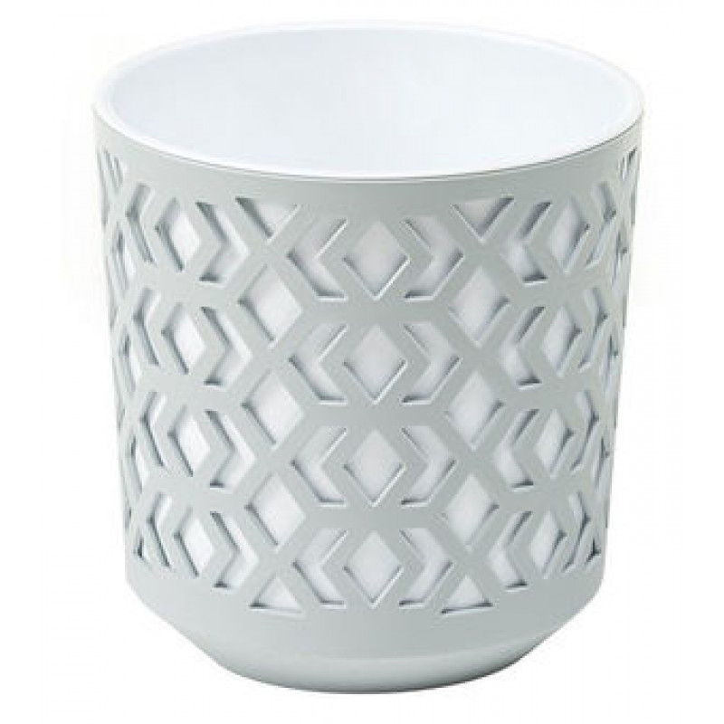 Горщик для квітів із вкладом Ламела Ацтек 19 см 791 - Еспресо