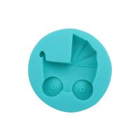 Молд силіконовий Empire 7 см Коляска EM-8234