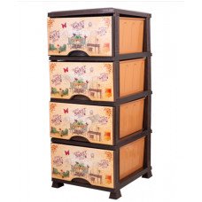 Комод на 4 шухляди Violet House Sweet Home 38*45*90 см 0352