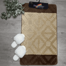 Коврик для ванной 60*100 см Banyolin SLV202225 Brown