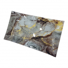 Блюдо Viva Marble Rock 24*12 см S322412-CC105
