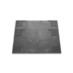 Килимок під пральну машину гумовий ДЗ 55*62 см К-15  - Бежевий