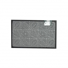 Коврик придверный Eco Fabric Листья 40*60 см Серый 4060-107
