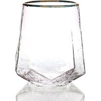 Набір стаканів з золотим обідком 6 шт SNT 520 мл Blur 6699-5