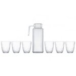 Набір для соку Luminarc 7 пр Neo Flower N5704 - Теракотовий