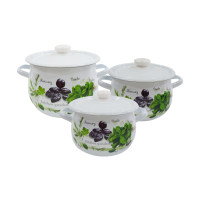 Набор кастрюль Idilia №792 Зелень Фреш 43825