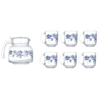 Набір для соку Luminarc 7 пр Altese Blue N6224