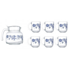 Набір для соку Luminarc 7 пр Altese Blue N6224