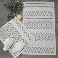 Набір килимків для ванної 60*100 см Boucle Bluenity Mix8