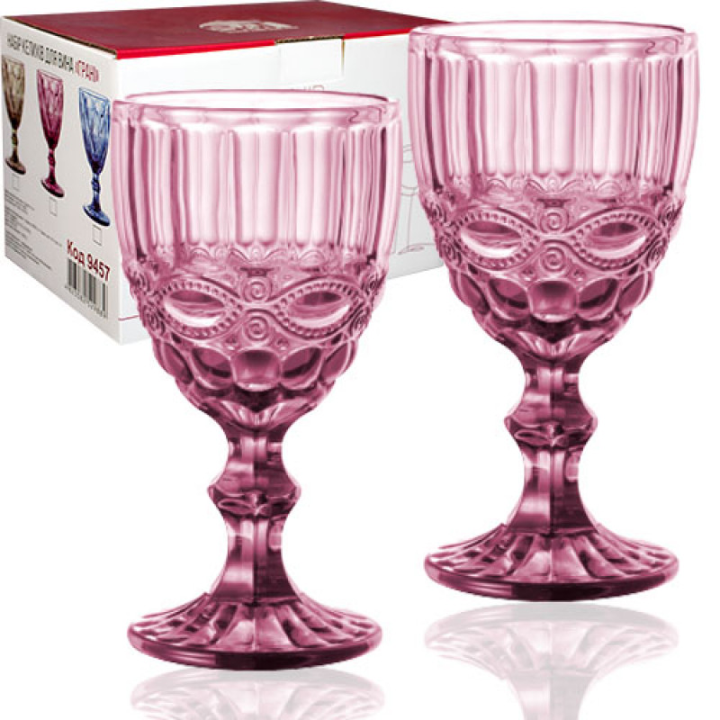 Набор бокалов для вина SNT 6 шт 340 мл Винтаж 9456