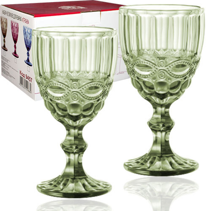 Набор бокалов для вина SNT 6 шт 340 мл Винтаж 9456