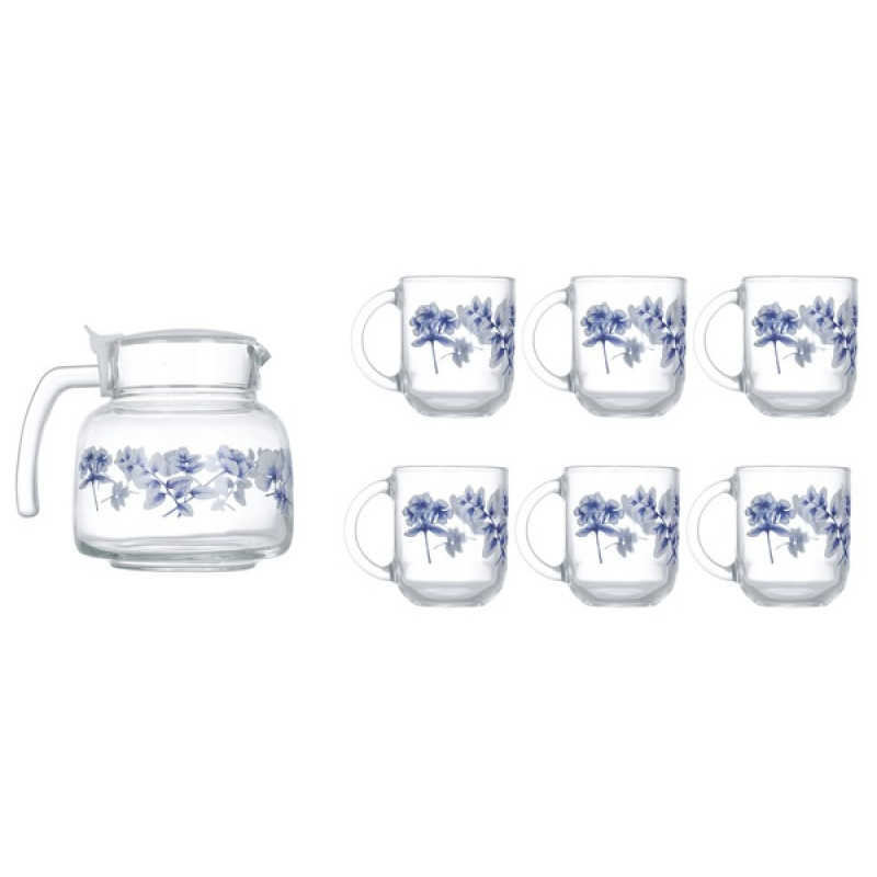 Набір для соку Luminarc 7 пр Altese Blue N6224 - Персиковий