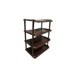 Полиця для взуття 4-ярусна R-plastic - Синій Прозорий