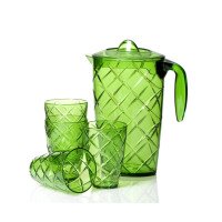 Набір для соку Herevin Venezia 1+4 Green 162005-002   