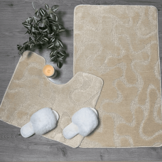 Набор ковриков для ванной 60*100 см Banyolin Классик CLT202019 153-Beige