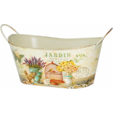 Кашпо-човник металеве Прованс 555-020-1