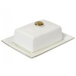 Маслянка фарфор Interos 7,75 Снігова Королева 606820-А - Рожевий