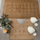 Набір килимків для ванної 60*100 см Banyolin Класік CLT12 151-Brown