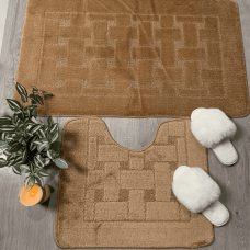 Набор ковриков для ванной 60*100 см Banyolin Классик CLT12 151-Brown