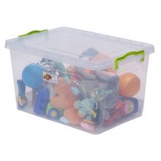 Контейнер Ал-пласт Lux із зажимами 23 л  