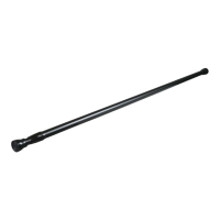Карниз для ванної Eco Fabric 110*200 см Чорний EF-8102-B