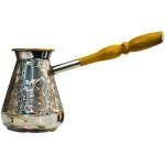 Турка мідна SNT 600 мл Лебеді 50089 - Фіалка