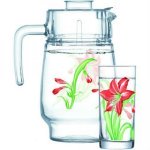 Набір для соку 7 пр Luminarc Amsterdam Iris N0955 - Лимони